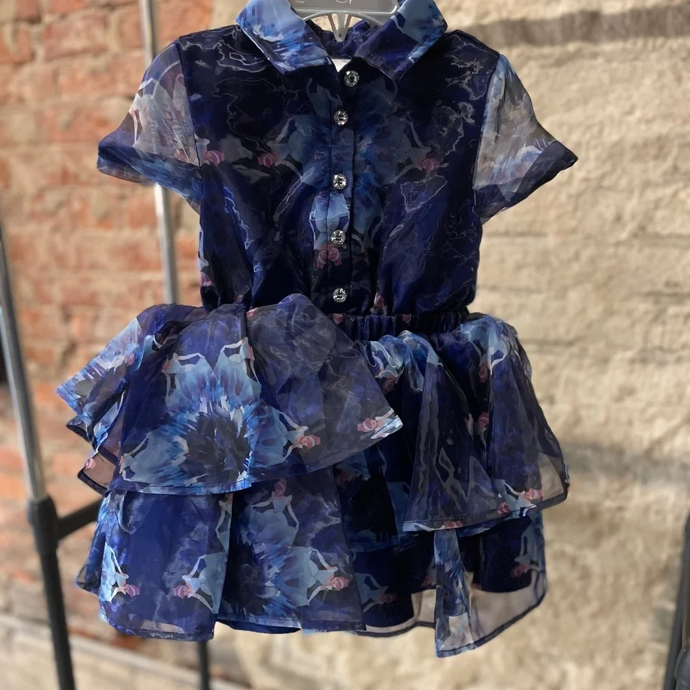 Disney World Cinderella Girls Dress Size 3T NWOT